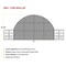 Mytee Products 33ft Wide Back Endwall for Shipping Container Building Shelter - No Access Door CSB-WALL33 - alternate 9