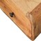 Homeroots 12" Oak Solid Wood One Drawer Floating Nightstand 653835 - alternate 7