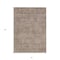Homeroots 5' X 8' Brown Geometric Washable Indoor Outdoor Area Rug 607483 - alternate 9