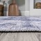 Jonathan Y Alanya Ornate Medallion Non-Slip Machine-Washable Navy/Cream 5 ft Square Area Rug WSH100A-5SQ - alternate 8