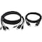 Eaton EATON Tripp Lite Series Dual DisplayPort KVM Cable Kit - DP, USB, 3.5 mm Audio 3xM/3xM + DP M/M P783-006-DP - alternate 7