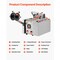 Vevor Auto Heat-Shrink Tube Cutter Cable Pipe Cutter Cutting Machine with LED Display HZX-100 - alternate 8