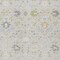 Homeroots 8' X 10' Silver Gray And Gold Oriental Washable Indoor Outdoor Area Rug 598073 - alternate 9