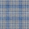 Homeroots 8' X 10' Gray Blue And Ivory Plaid Washable Indoor Outdoor Area Rug 597108 - alternate 9