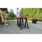 Performance Tool 2-Piece Sawhorse Set, 300 lb. Capacity, 2PK W54011 - alternate 7