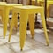 Flash Furniture 18 Inch Yellow Metal Stool, 4PK ET-BT3503-18-YL-GG - alternate 10