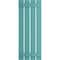 Ekena Millwork True Fit PVC, Four Board Spaced Board-n-Batten Shutters, Pure Turquoise , 23W x 32H, PR TFP101SBF23X032PT - alternate 11