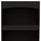 Homeroots 71" Light Gray Wood Three Tier Bookcase with Two Doors 403739 - alternate 6