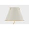Hudson Valley Lighting Burghley Linear in Aged Brass/Off-White by Mark D. Sikes MDS2001-AGB/OW - alternate 7