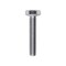 Auveco DIN 933 4 x 20mm Cap Screw Zinc, 50PK 14401 - alternate 1