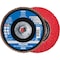 Pferd 5'' x 5/8-11 Thd. POLIFAN Flap Disc - CO-FREEZE SG INOX, Ceramic oxide, 36 Grit, Flat 61085 - alternate 1
