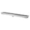 Koolmore 12''x84'' Floor Trough Drain, 14ga W/ Subway-Style Grating & Removable Drain Basket, NSF Listed, SS KM-FTG-1284 - alternate 1