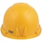 Klein Tools Hard Hat, Non-vented Cap Style, PC/ABS, 4-Point Point Ratchet, Yellow 60535 - alternate 10