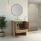 James Martin Vanities Hudson 30" Single Vanity, Light Natural Oak w/ 3 CM White Zeus Silestone Top 435-V30-LNO-3WZ - alternate 9