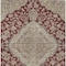 Homeroots 3' X 5' Red Beige And Brown Oriental Washable Indoor Outdoor Area Rug 605247 - alternate 9