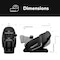 Osaki Zero Gravity Massage Chair with Advanced 5D Dual-Track Technology and AI Body Scan 5D Kairos Duo - alternate 7