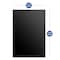 Zoro Contractor Trash Bags: 42 gal Capacity, 32-3/4 in x 47-5/8 in, 3 mil Thick, Black, 32 PK 445ML0 - alternate 6