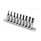 Jtc Auto Tools 9 pcs 5 pt star socket bit set tamperproof for the new 5 point tamper proof bolts. 3303 - alternate 3