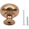 Designperfect 1-1/4 Diameter Round Cabinet Knob, Champagne Bronze/Gold DPA-R31KCBZ - alternate 5