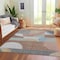 Homeroots 10' X 14' Brown Ivory And Mauve Geometric Washable Indoor Outdoor Area Rug 616735 - alternate 9