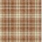 Homeroots 5' X 8' Brown Black And Beige Plaid Washable Indoor Outdoor Area Rug 597130 - alternate 9