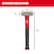 Milwaukee Tool Sledge Hammer, 15"L, Round 48-22-9312 - alternate 7