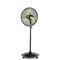 Edendirect 20 in. BLDC Motor High Velocity Pedestal Fan in Yellow, Sleep Mode, 90 Deg Oscillating, Wheels ZRF-8500A - alternate 1