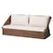 Bali & Pari Derris Bohemian Peanut Brown Braided Rattan 3-Piece Living Room Set 256-14078-14077-14077-ZORO - alternate 9