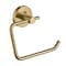 Kibi Circular Toilet Paper Holder - Brushed Brass KBA1405BB - alternate 1