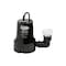 The Basement Watchdog Backup Sump Pump Big Combo 1/2 HP 4,400 gph Cast Iron Dual Reed AC CITS-50 - alternate 7