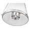 Z-Lite Madeline 4 Light Pendant, Brushed Nickel/White, 12 In W x 26.75 In H 1954P12-BN - alternate 5