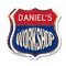 Signmission Daniel's Workshop, 18 inch X 18 inch, Plastic Sign, 2PK SHI-P-2PACK-18-489-DANIEL - alternate 1
