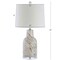 Jonathan Y Webb 23" Ceramic LED Table Lamp, Gray/White JYL3004A - alternate 9