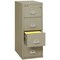 Fireking 4 Drawer, 1 Hr Fire & Impact Rated, Vertical, 31" depth Letter Pewter 4-1831-CPE - alternate 4
