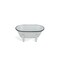 Homeroots White Bathtub Decorative Sculpture 399646 - alternate 8