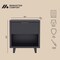 Manhattan Comfort Elara 18 in Solid Wood Nightstand in Charcoal Gray (1-Drawer) NS1794-5 - alternate 7