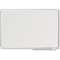 Mastervision Grid Board, Steel, 38 in, 50 in, Aluminum Frame, White, Gloss MA0547830 - alternate 1