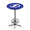 Holland Bar Stool Co 42" Black Tampa Bay Lightning Pub Table L216B4236TBLght - alternate 1