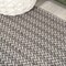 Jonathan Y Chevron Modern Concentric Squares Black/Light Gray 2 ft. x 8 ft. Indoor/Outdoor Runner Rug SMB206B-28 - alternate 8