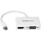 Startech.Com Travel A/V Adapter - 2-in-1 Mini DisplayPort to HDMI or VGA Converter - White MDP2HDVGAW - alternate 1