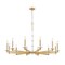 Z-Lite Kaden 12-Light Chandelier, 48 in W, Modern Gold 3045-12MGLD - alternate 1