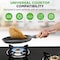 Nutrichef 9.45 in Non-Stick Crepe Pan with Wooden Spreader, Durable Marble Coated Dosa Pan, Bakelite Handle NCMKCP0024BK - alternate 5