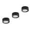 Amax Lighting LED Puck Light, 12W, 2 5/8"x0.83", Blk, PK3 3580LED-PL3BLK - alternate 1