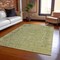 Homeroots 3' X 5' Sage And Beige Abstract Washable Indoor Outdoor Area Rug 616022 - alternate 8