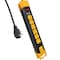 Digital Energy 4,200 Joules Metal Surge Protector Power Strip, 6 Outlets, 6ft Cord, Black/Yellow,  DEE1-1136 - alternate 7