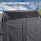 Coleman Revolution Heavy-Dual Cover for 3-Burner Dual Fuel BBQ Grill, Black CTA-1810 - alternate 10