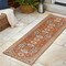 Jonathan Y Bijan Traditional Vintage Medallion Reversible Washable Terra/Blue/Cream 2ft x 8ft Runner Rug SVH107A-28 - alternate 8