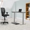 We'Re It Lift It Electric Sit Stand Desk, 46.25 H, 24 W X Laminate wood, metal, Brushed Silver VL22BS4824-8827 - alternate 4