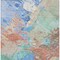 Homeroots 8' X 10' Coral Teal Blue And Mint Green Abstract Washable Indoor Outdoor Area Rug 618541 - alternate 8