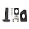 Putco Grab Handle, Stake Pocket Mount; Push-Up Handle; Powder Coated; Black; Cast Aluminum; 99917B - alternate 1
